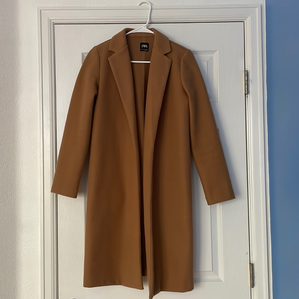 Zara wool coat size Small